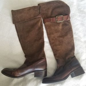Jessica Simpson Over Knee Suade Boots